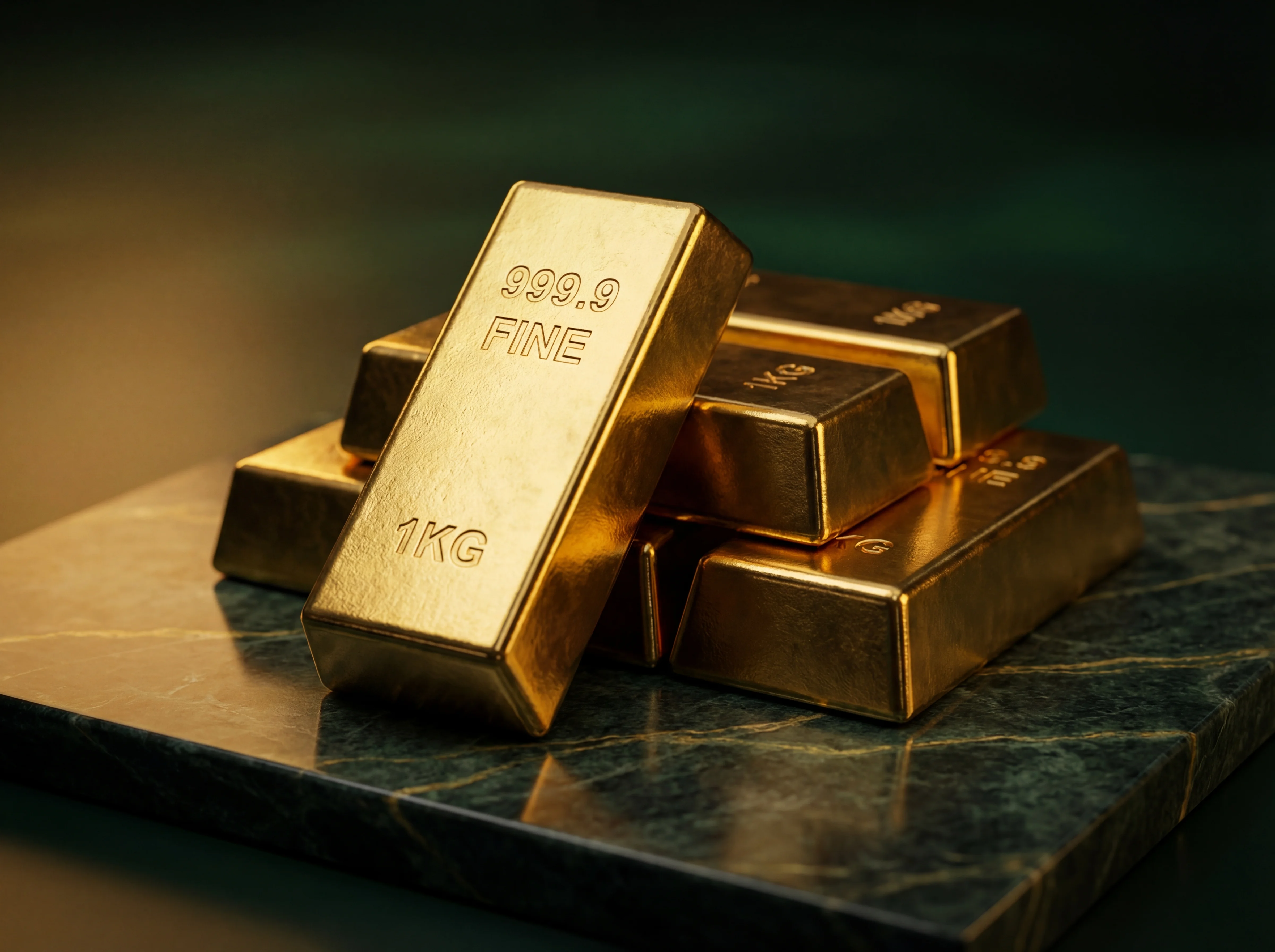 Premium gold bars representing Wellspring Capital's investment philosophy
